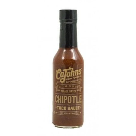 Cajohns Classic Small Batch Chipotle Taco Sauce 148ml