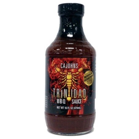 CaJohns Trinidad Scorpion Chili BBQ Sauce 473ml