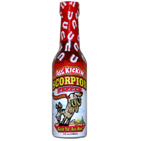 Ass Kickin' Scorpion Pepper Hot Sauce 148ml