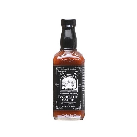 Lynchburg Tennessee Whiskey Sweet & Mild BBQ Chilisauce 86 Poof 454g