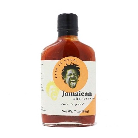 Pain is Good Jamaican No. 114 Hot Chili Sauce 198g