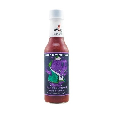 Angry Goat Pepper Co. Purple Hippo Hot Chili Sauce 148ml