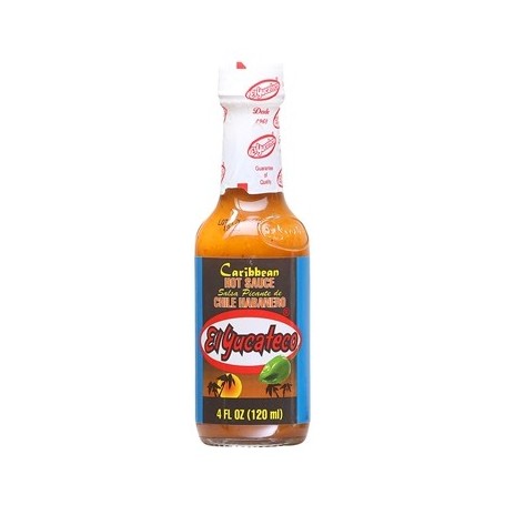 El Yucateco Caribbean Hot Sauce Chile Habanero 120ml
