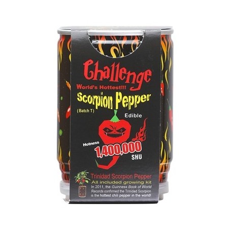 Magic Plant Challenge Trinidad Scorpion Pepper Plante