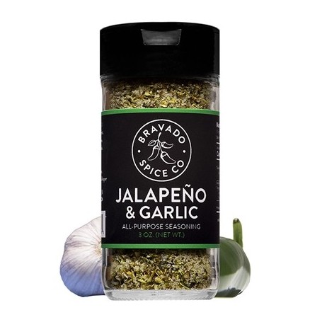 Bravado Jalapeno & Garlic Krydderi 85gram