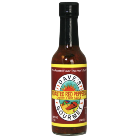 Dave's Gourmet Roasted Pepper & Chipotle Hot Sauce 148ml