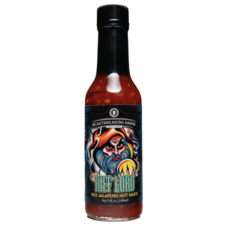 HDHS Riff Lord Red Jalapeno Bread & Butter Hot Sauce 148ml