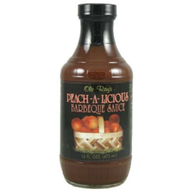 Ole Ray's Peach-A-Licious BBQ Sauce 539g