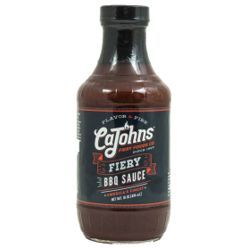 Cajohns Fiery BBQ Chili Sauce 474ml