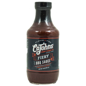 Cajohns Fiery BBQ Sauce 474ml