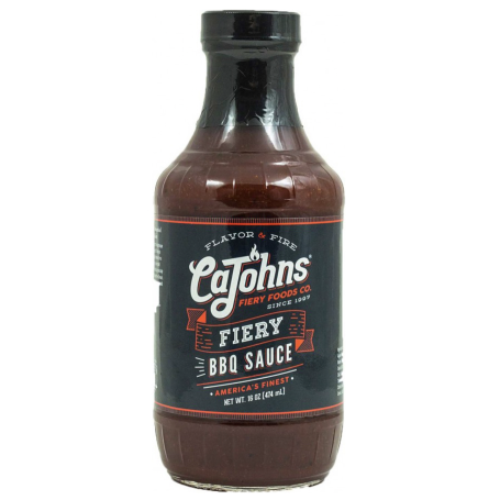 Cajohns Fiery BBQ Chili Sauce 474ml