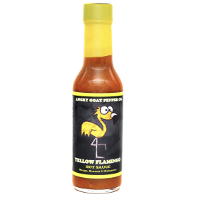 Angry Goat Pepper Co. Yellow Flamingo Hot Sauce 148ml