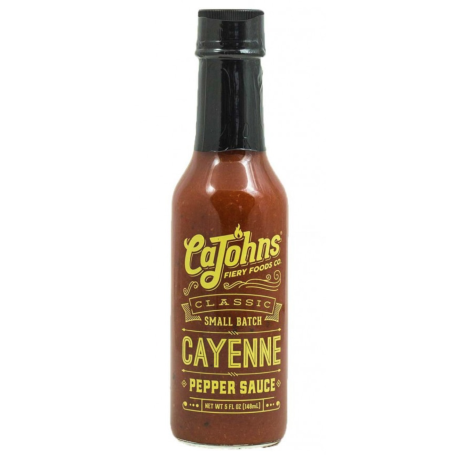 Cajohns Classic Small Batch Cayenne Pepper Chilisauce 148ml