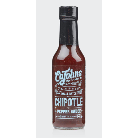 Cajohns Classic Small Batch Chipotle Hot Pepper Chilisauce 148ml