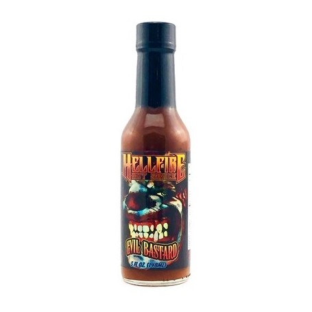 Hellfire Evil Bastard Hot Chili Sauce 148ml