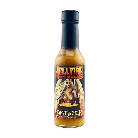 Hellfire Devil's Gold Hot Sauce 148ml
