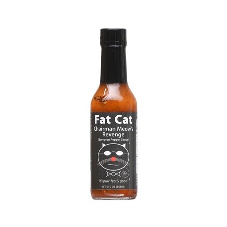 Fat Cat Chairman Meow's Revenge Scorpion Pepper Sauce 148ml