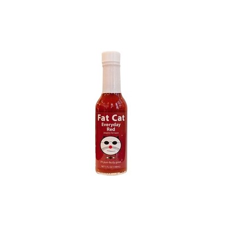 Fat Cat Everyday Red Jalapeno Hot Chili Sauce 148ml