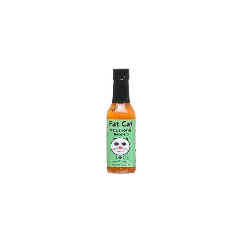 Fat Cat Mexican Style Habanero Hot Sauce 148ml