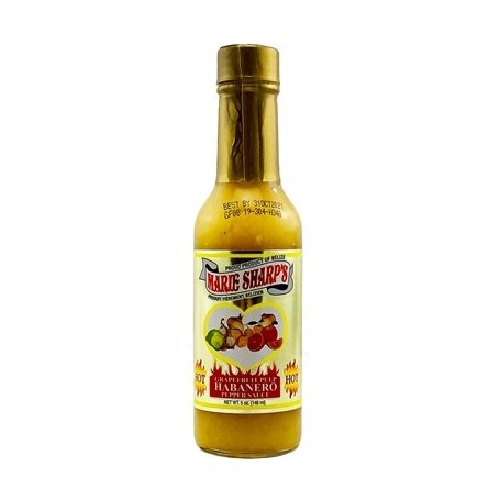 Marie Sharp's Grapefruit Hot Habanero Pepper Sauce 148ml