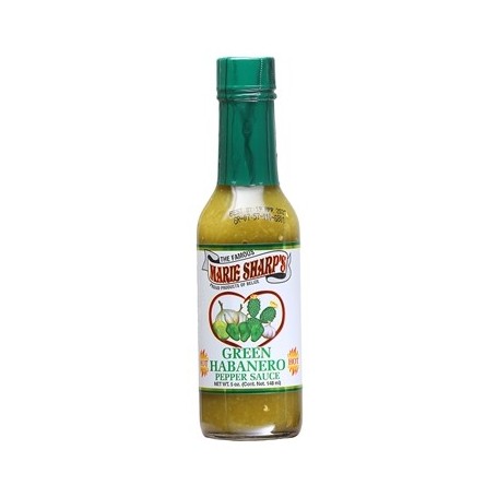 Marie Sharp's Nopal Green Habanero Hot Sauce with Prickly Pears 148ml