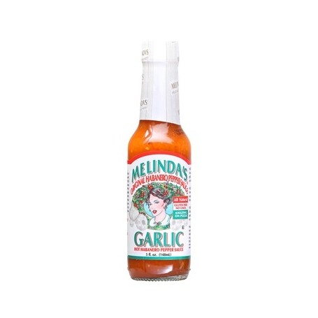 Melinda's Garlic Habanero Hot Pepper Chili Sauce 148ml