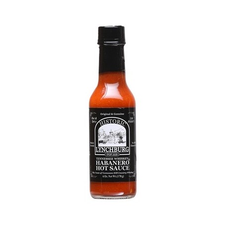 Lynchburg Tennessee Whiskey Habanero Hot Chili Sauce 148ml