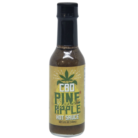 Cajohns Pineapple Kush CBD Hot Chili Sauce 148ml
