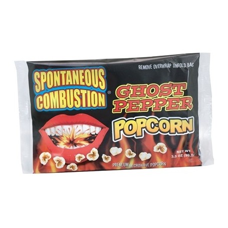 Southwestern Ass Kickin Spontaneous Combustion Ghost Pepper Popcorn (3x99g)