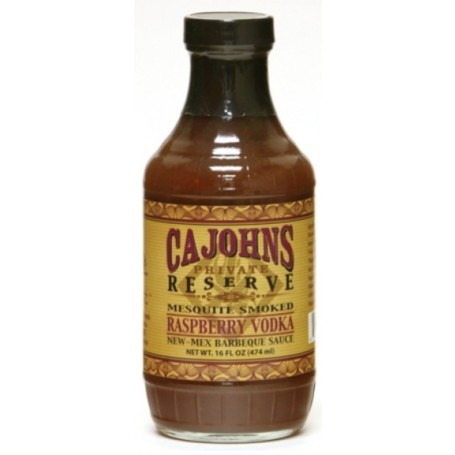 CaJohns Smoked Raspberry Vodka New-Mex Chili BBQ Sauce 474ml