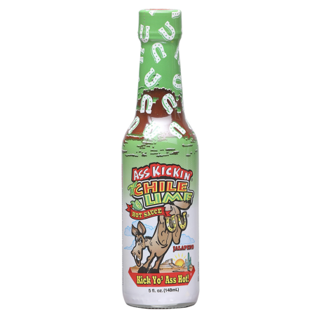 Southwestern Ass Kickin Chile Lime Jalapeño Hot Chili Sauce 148ml