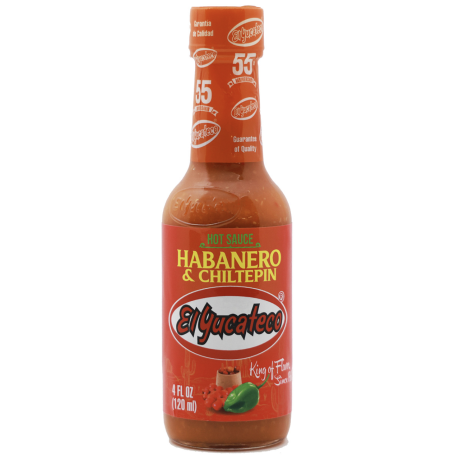 El Yucateco Habanero & Chiltepin Hot Sauce 118ml