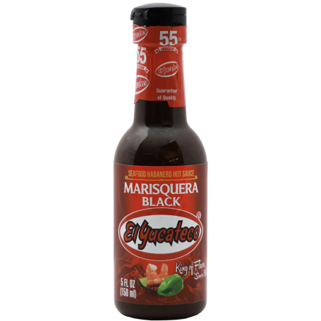 El Yucateco Marisquera Black Hot Chili Sauce 120ml