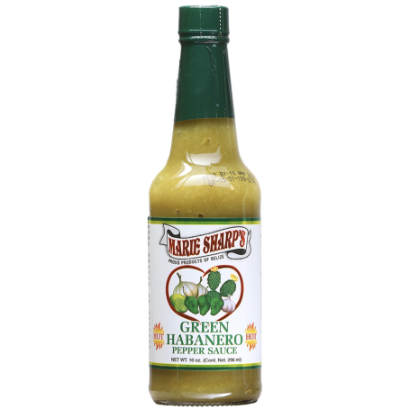 Marie Sharps Green Habanero Prickly Pear Hot Chili Sauce 296ml