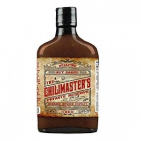 Hellfire Chillimaster's Private Reserve - Bourbon infused Chipotle & Smoked Habs 200ml
