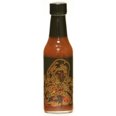 Cajohns Wanza's Wicked Temptation Extra Hot Chilisauce 148ml
