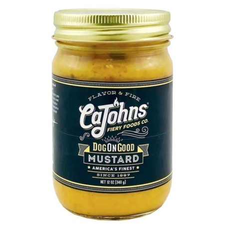 CaJohns Dog on Good Mustard Chili Sennep 340g