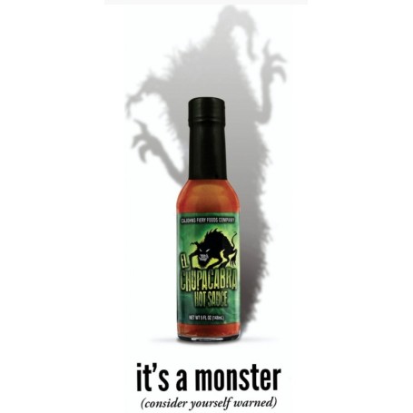 CaJohns El Chupacabra Monster Hot Chili Sauce 148ml
