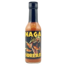 Cajohns Naga Soreass Jolokia Hot Sauce 148ml